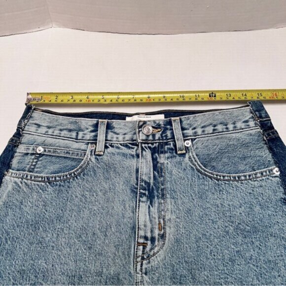 SLVRLAKE  BNWOT Re-Worked Mini Skirt -Great Divide Sz 25 - Picture 9 of 14